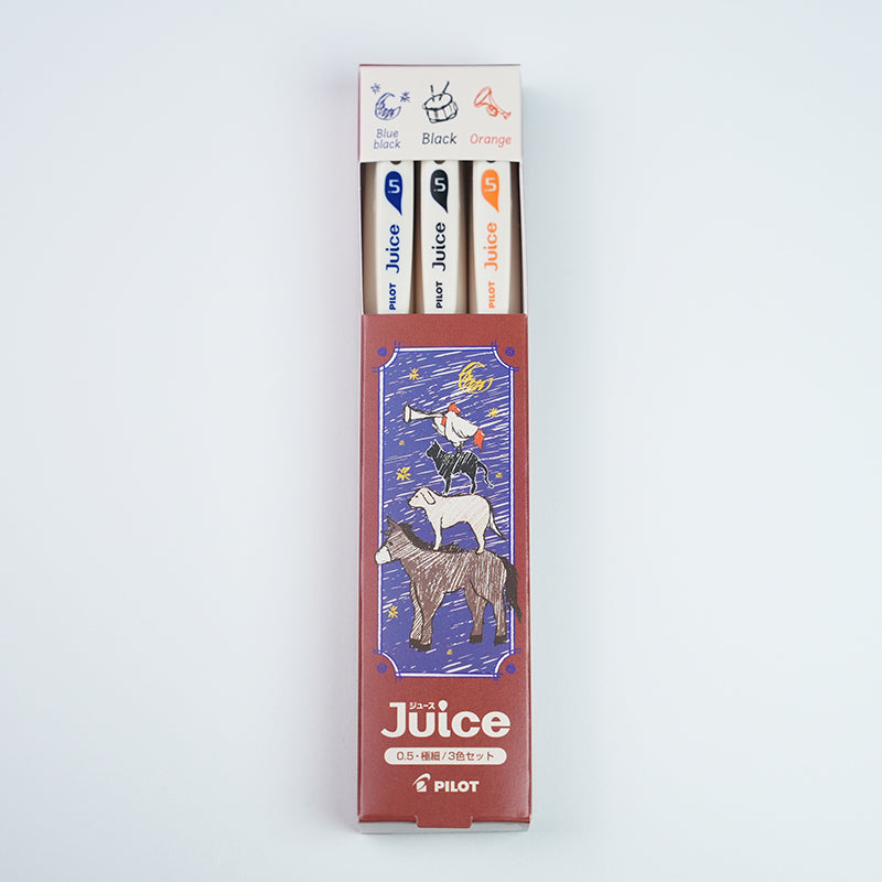 【CHL】PILOT Juice up 10週年限定第三彈 童話系列 0.5mm果汁筆三色組 小美人魚 小紅帽 綠野仙蹤 愛麗絲