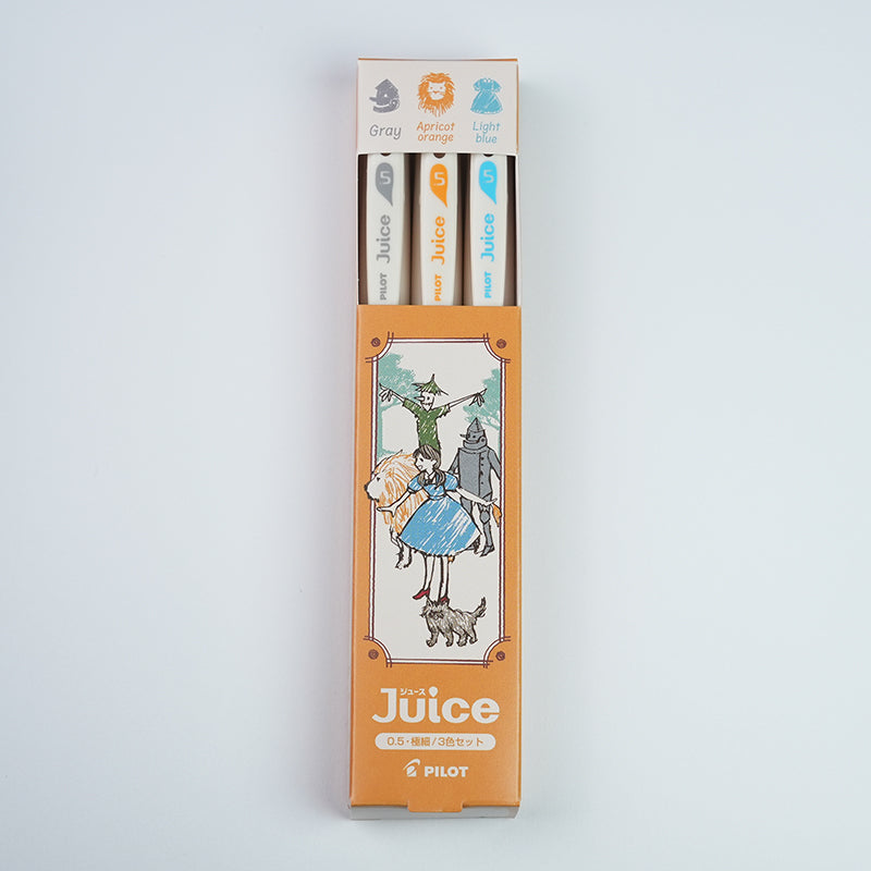 【CHL】PILOT Juice up 10週年限定第三彈 童話系列 0.5mm果汁筆三色組 小美人魚 小紅帽 綠野仙蹤 愛麗絲
